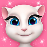 my talking angela android application logo